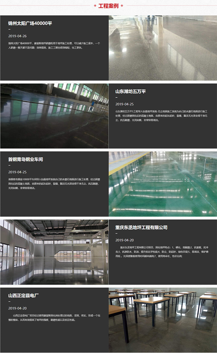 Liquid Resin Concrete Floor Hardener for Parking Lot (Floor Paint Manufacturer)