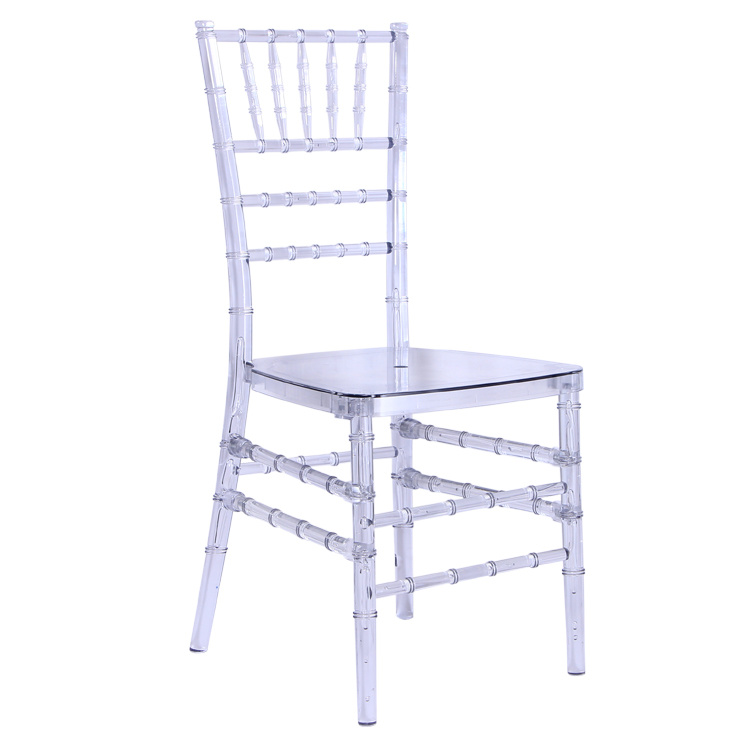 Cheap Clear Resin Tiffany Chair Resin Chiavari Chair Made in China