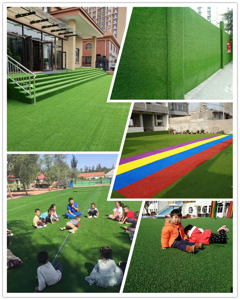 Synthetic Playground Soccer Grass/ Plastic Grass for Gardens