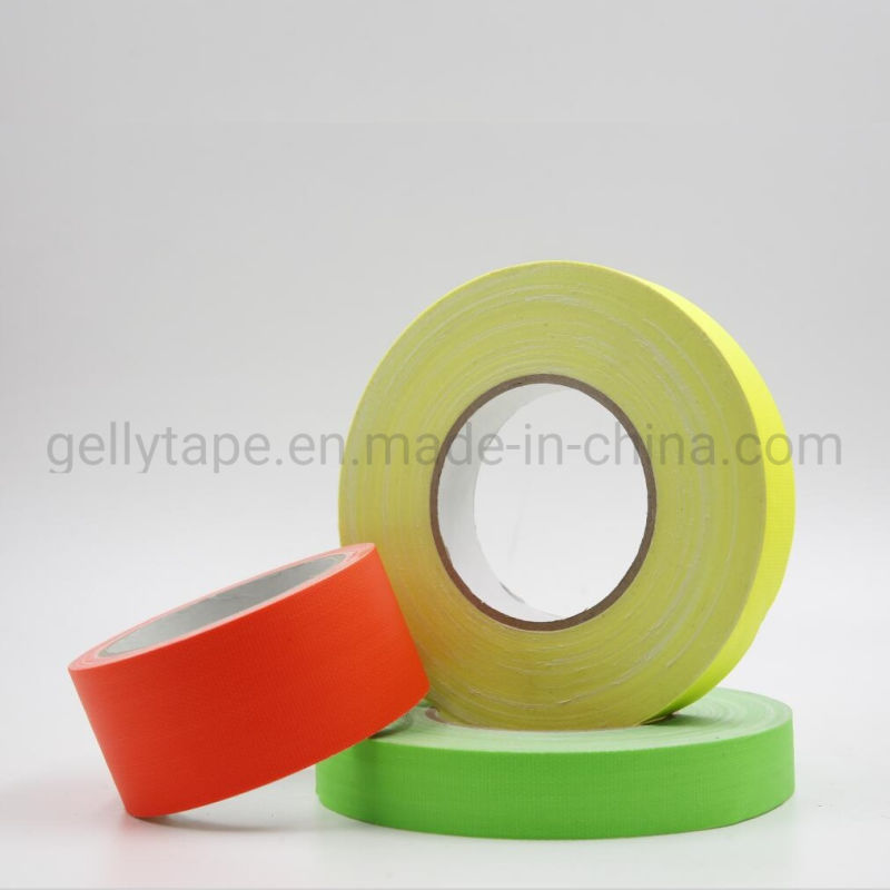 Glass Packing Custom Cloth Black Adhesive Duct Gaffer Tape