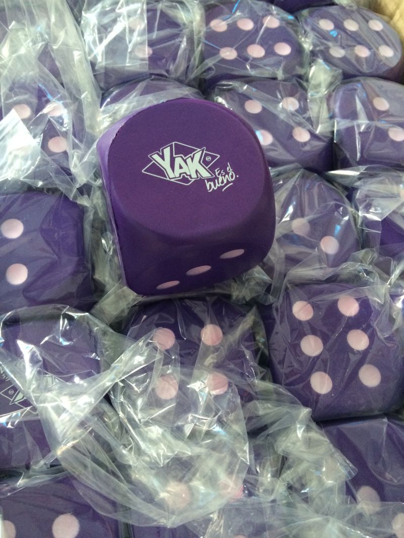 PU Antistress Ball, PU Dice, PU Cube