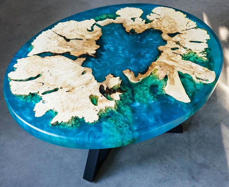 Resin Epoxy Crystal Clear Epoxy Resin Table Wooden Resin