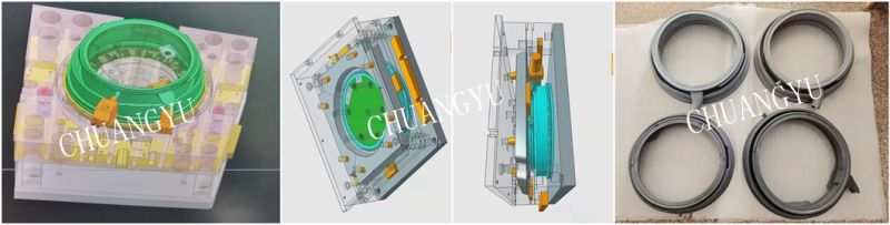 Silicone Parts/Custom Molded Silicone Rubber Part/Rubber Sealing Parts for Drum Washing Machine