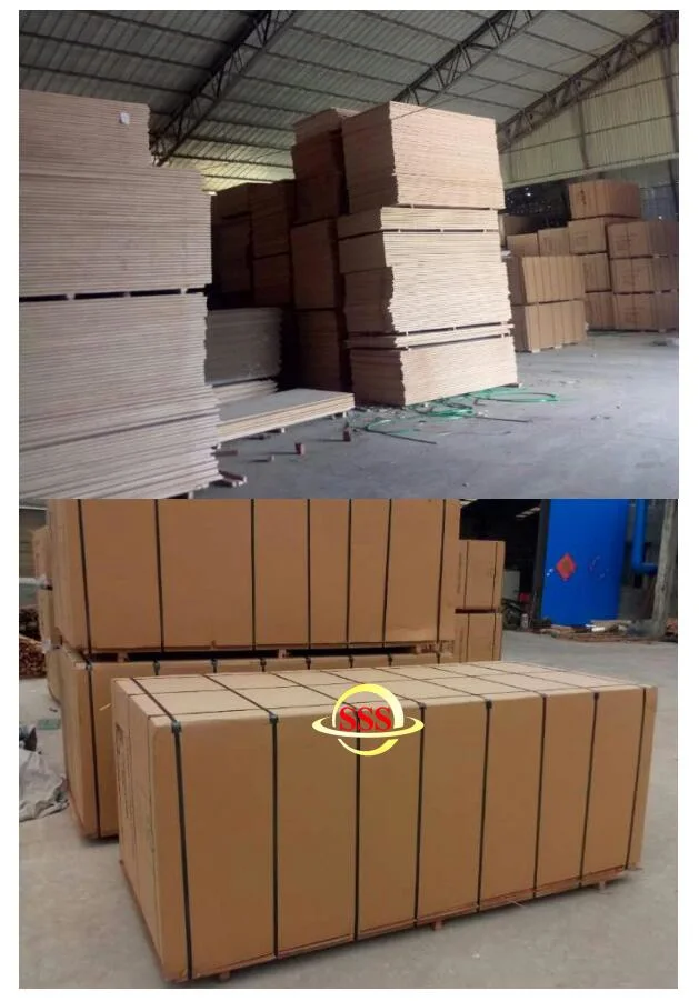 12mm Hot Selling Melamine Glue Poplar Core Marine Plywood for Construction and Real Estate Container Parts