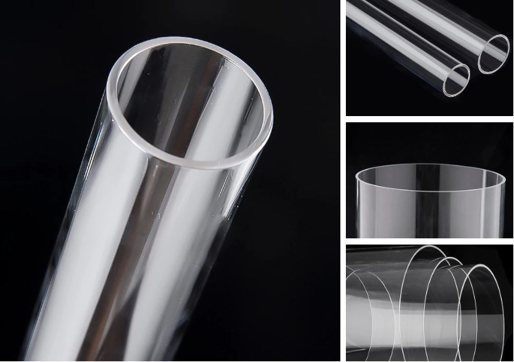 China Clear Seal Quartz Glass Tube for Furnace