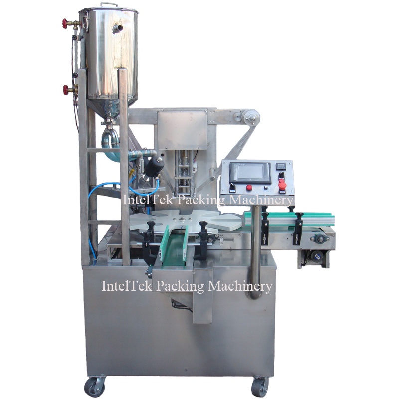 Vacuum Glass Can Sealer Fruit Jam Glass Jar Cap Sealing Machine Glass Bottles Tin Lid Screw Ring Capping Machine