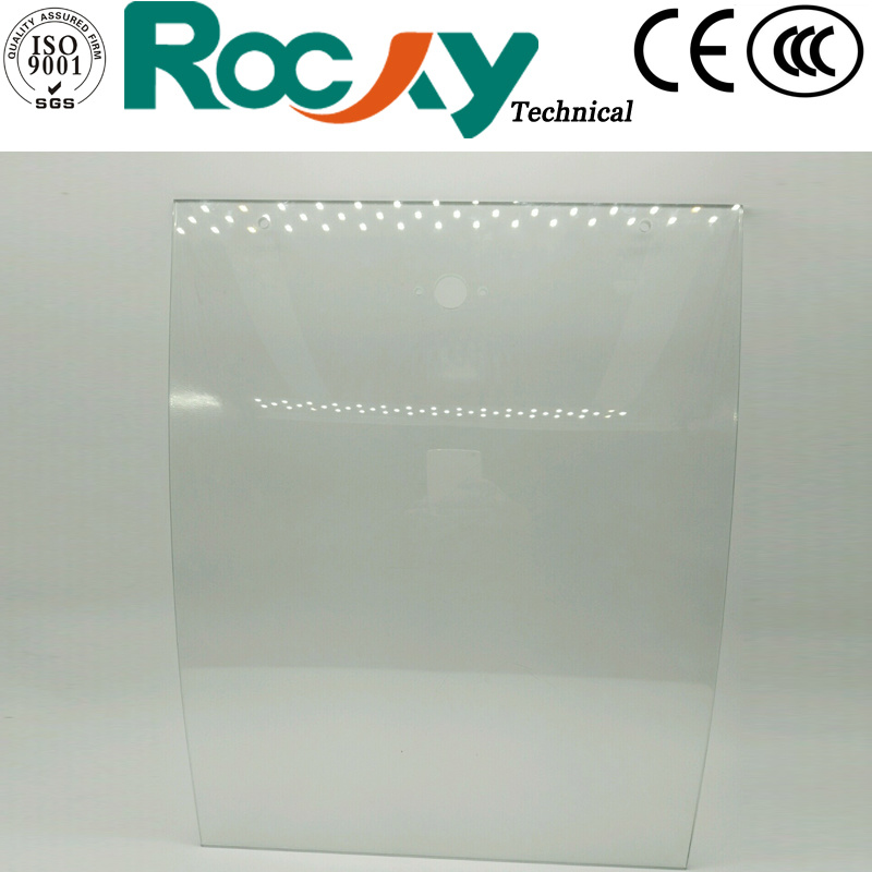 Clear and Color Tempered Building Glasstoughened Bent Glass