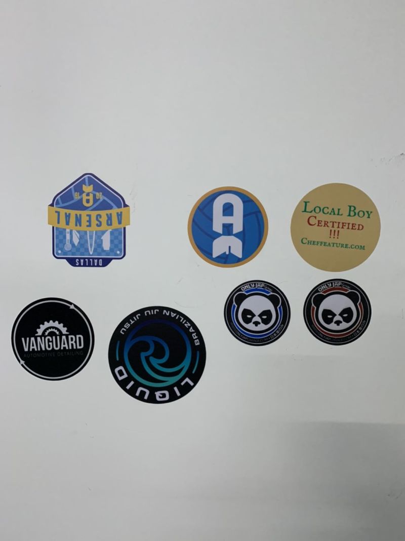 Custom Adhesive Epoxy Die Cut Sticker Printing