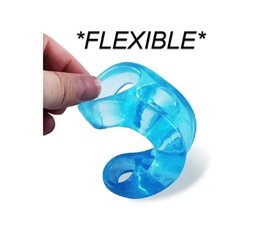 Hot Sale Blue Silicone Toe Separators Bunion Corrector Gel Stretcher