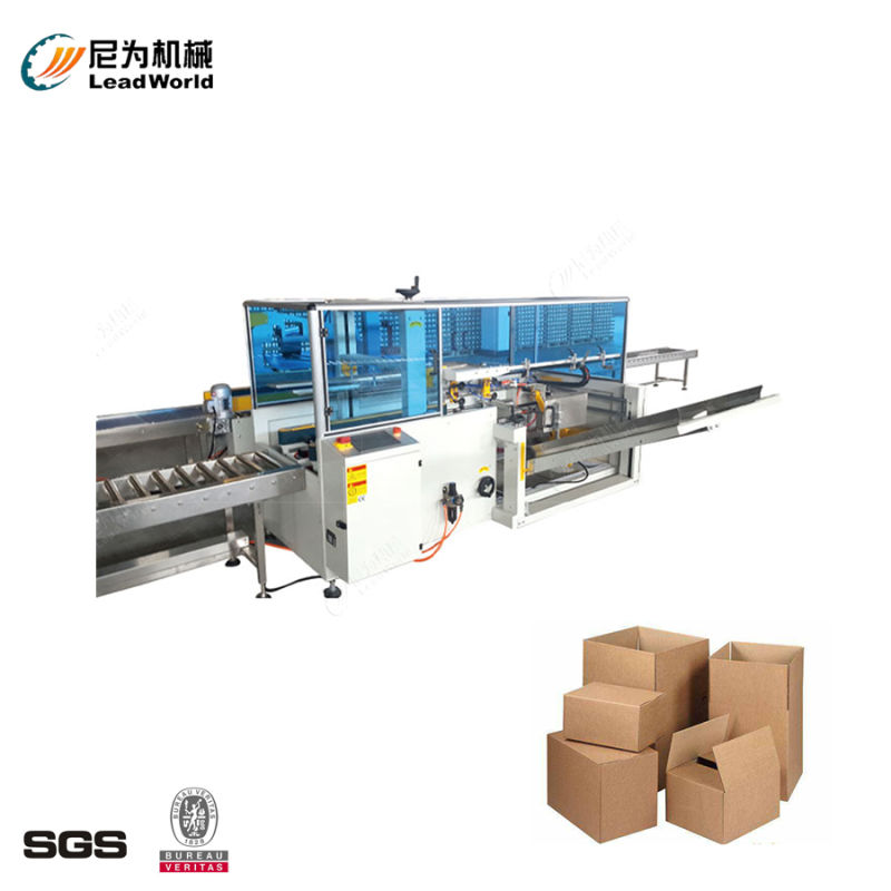 Automatic Bottom Sealer Case Box Carton Erector Machine