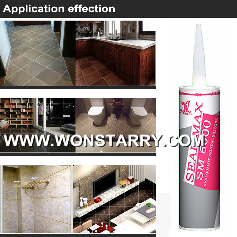 Sanitary Neutral 300ml Silicone Sealant in Kitchen and Bathroom