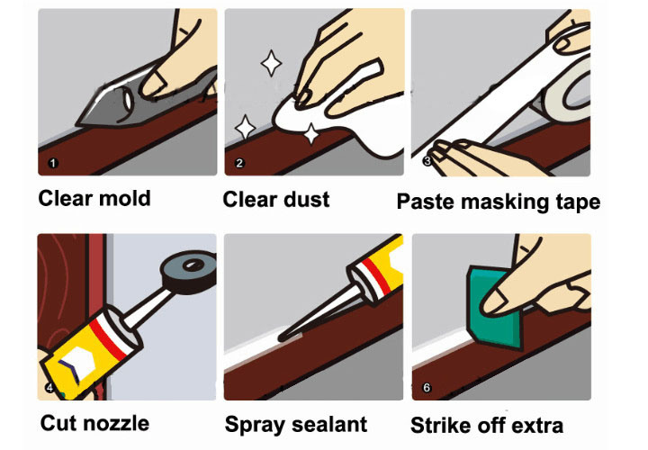 Room Temperature Stone Material Neutral Adhesive Glue