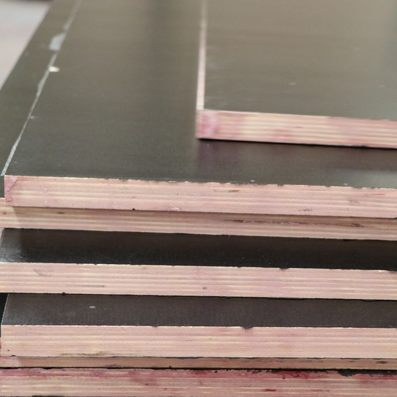 Phenolic Glue 18mm Black Film Faced Plywood for Concrete Formwork