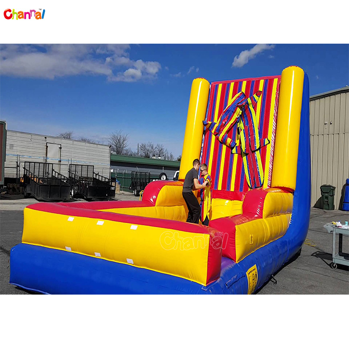 Magic Inflatable Sticky Wall Inflatable Sticky Climbing Jump Wall for Sale