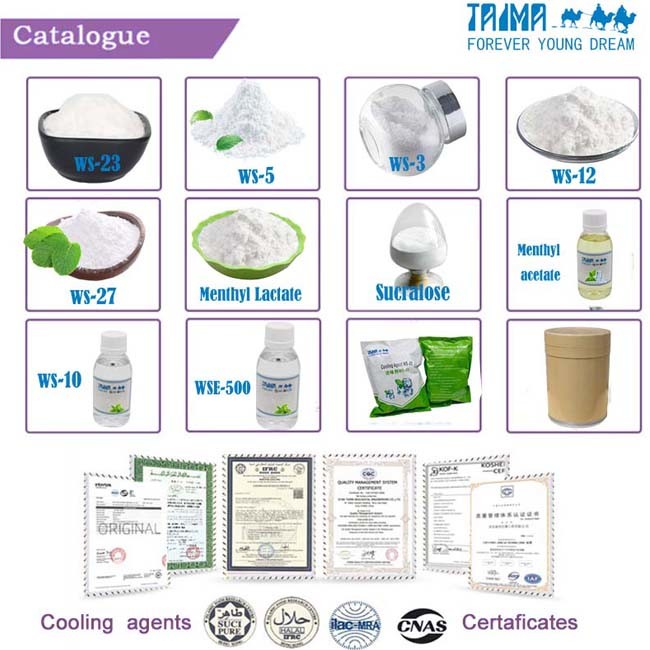 Liquid Cooling Agent Ws-23 Used for E-Liquid