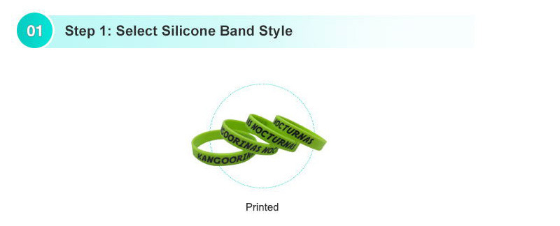 Yerllsom Customized Personal Red Silicone Bands Bracelets for Promotional Gifts Y21030503