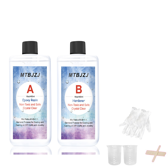 Epoxy Ab Glue Two Parts Resin 32oz Kit Factory Sale