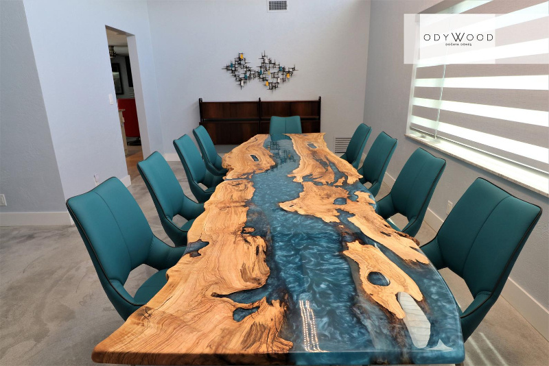 Liquid Epoxy Furniture Resin for Table Filling