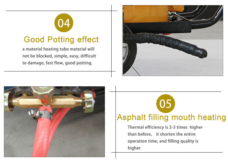 High Quality Asphalt Road Crack Sealing Machine for Asphalt Crack Repair