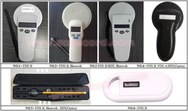 ISO 11784/785 Lf 134.2kHz Handheld Wireless RFID Reader