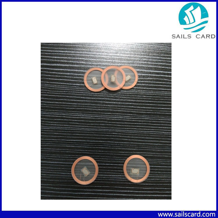 Epoxy Resin NFC F08 Ntag213 Ntag215 Transparent Coin RFID Tag