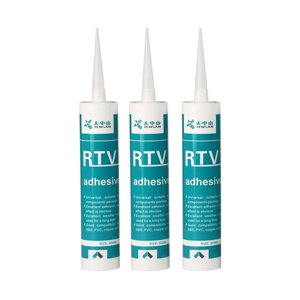 Waterproof Adhesive Neutral Chemical White RTV Silicone Sealant Glue for LED Lamps