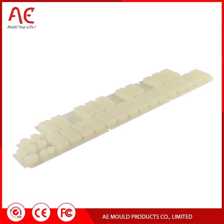 Molded Synthetic Rubber Liquid Silicone Part