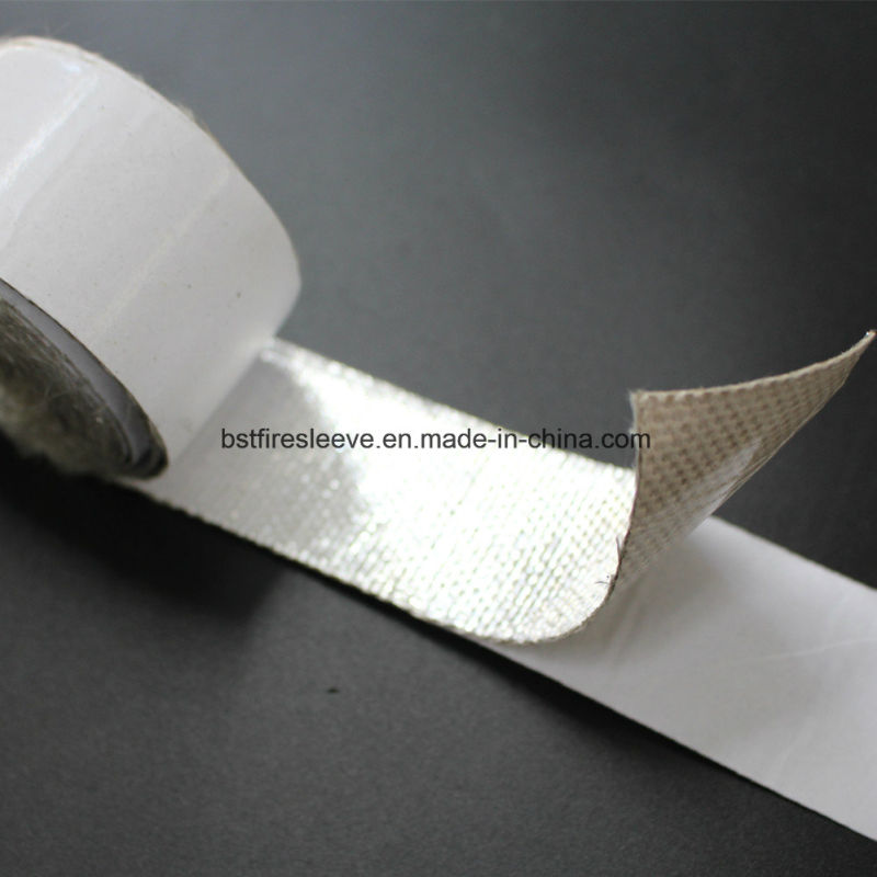 Aluminum Foil Laminated Fiberglass Tape with Silicone Adhesive Backing