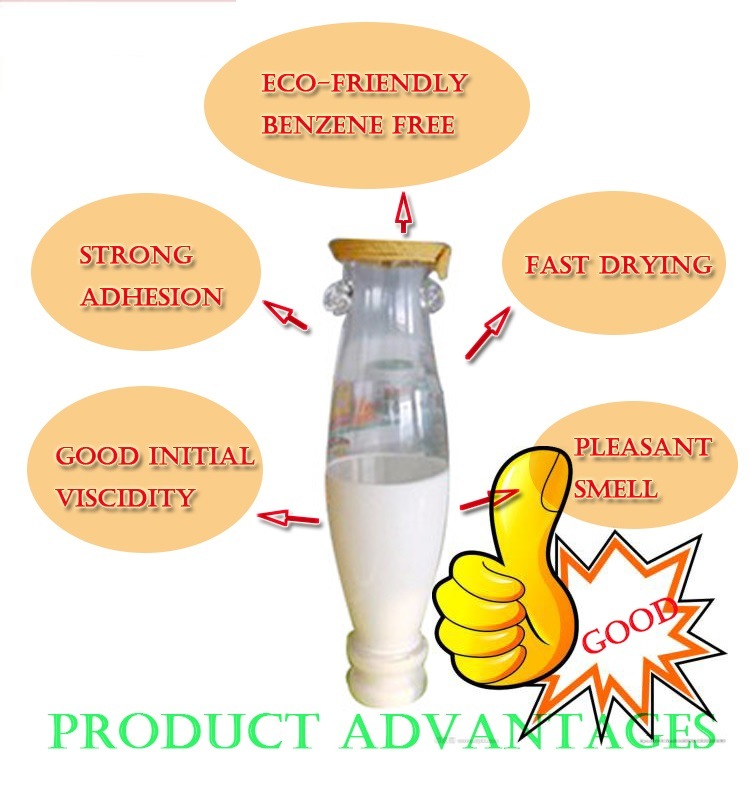 Natural Separated Acrylic Acid Emulsion Glue/Emulsion Adhesive