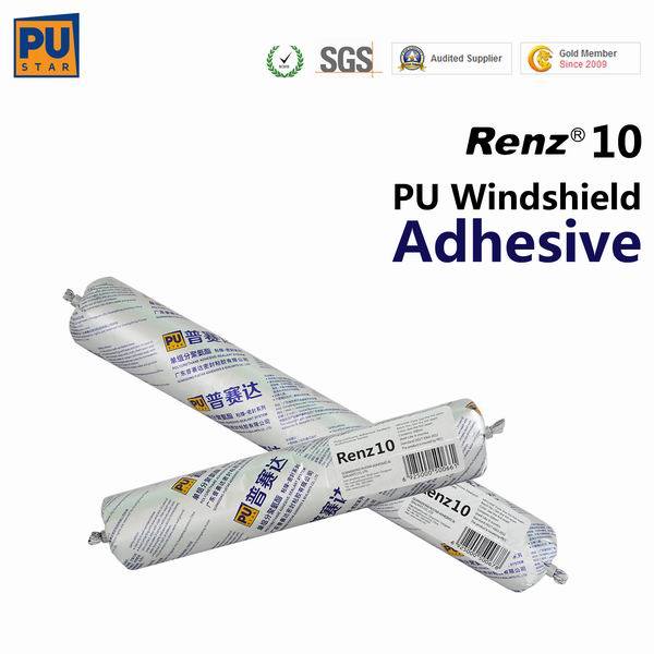 (Renz10) Hot Sale, Primerless, Polyurethane (PU) Windscreen Sealant for Auto Glass Bonding