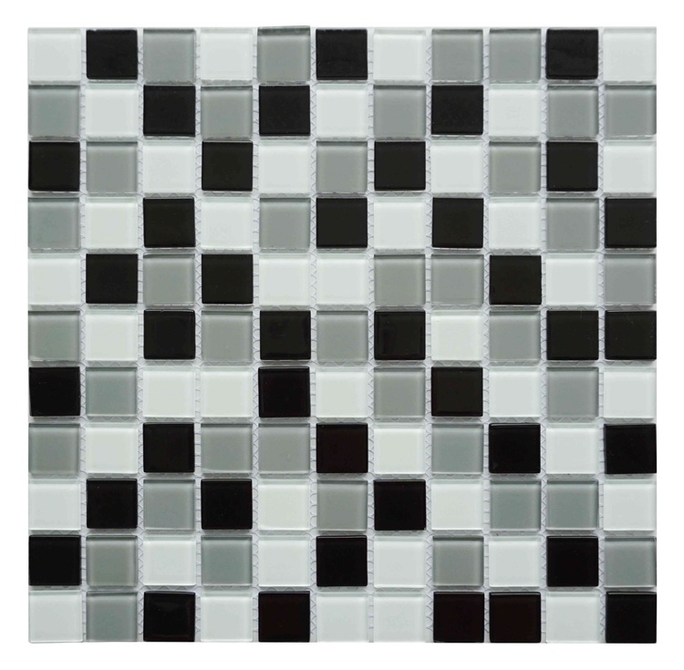 Glass Mosaic 25X25 Kitchen Bathroom Tiles Wall Sticker Mosaic