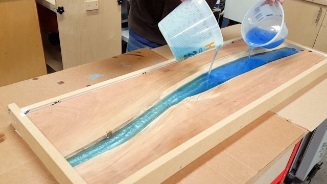 Ultra Clear Resin for DIY Epoxy River Table Casting