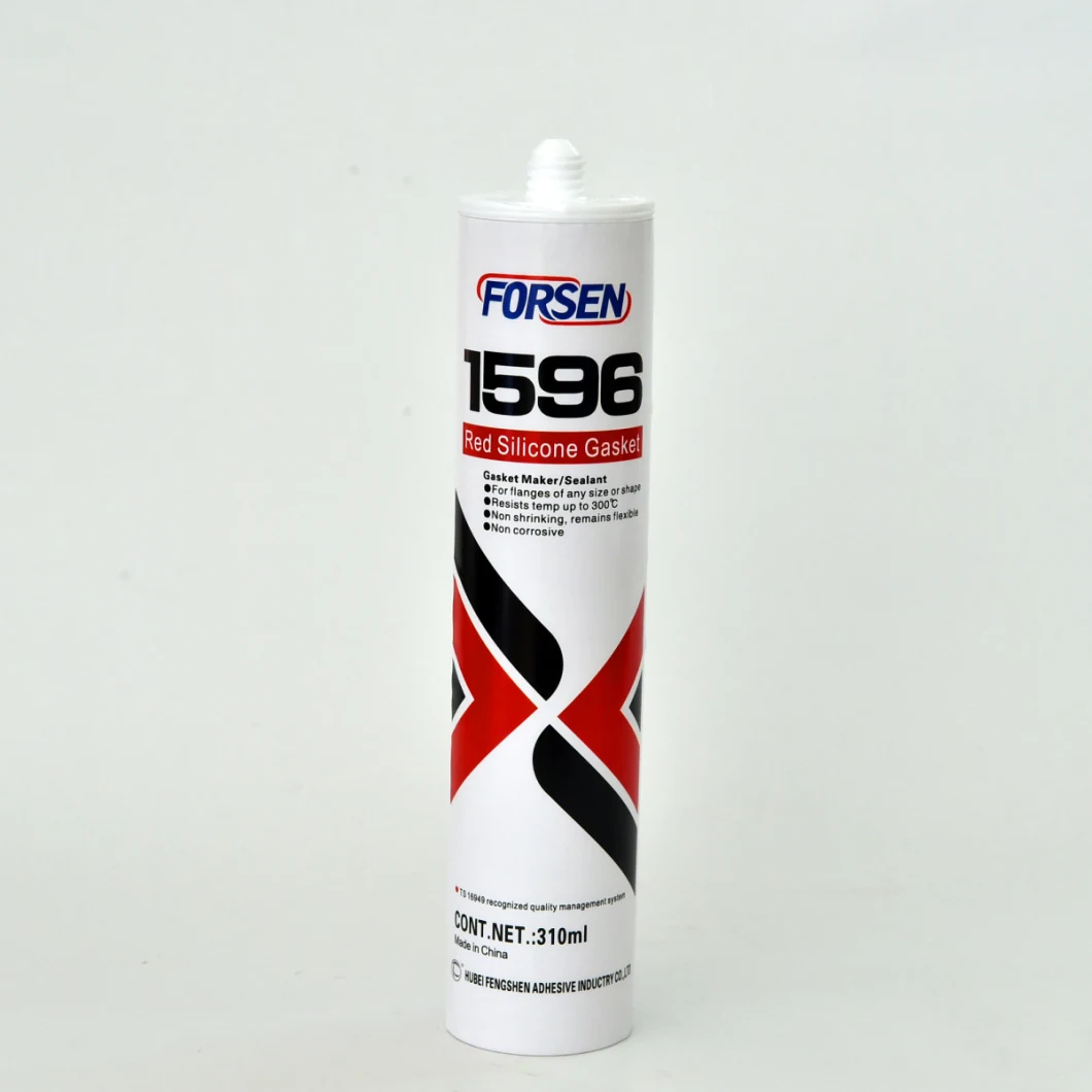 Neutral 596 Red RTV Silicone Flange Sealant 310ml/Tube
