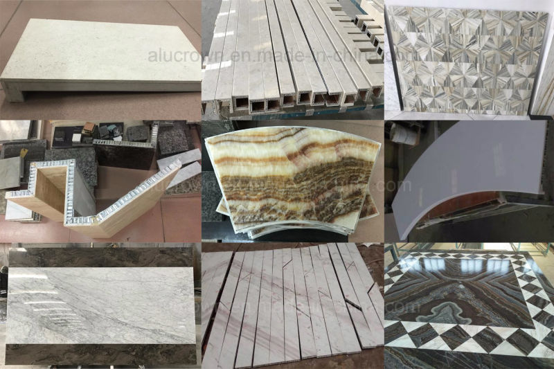 Epoxy Coating Aluminum Honeycomb Panels with Stone Veneer