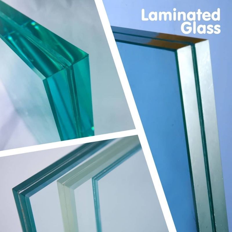 Glue-Coated Glass for Lighting Roof, Glass Trestle