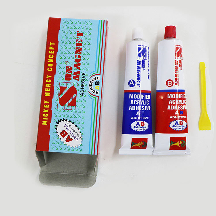 Fast Drying Modified Acrylic Self-Bonding Epoxy Adhesive Ab Glue