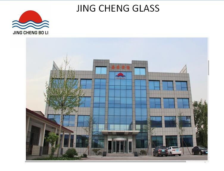 Glue-Coated Glass for Lighting Roof, Glass Trestle