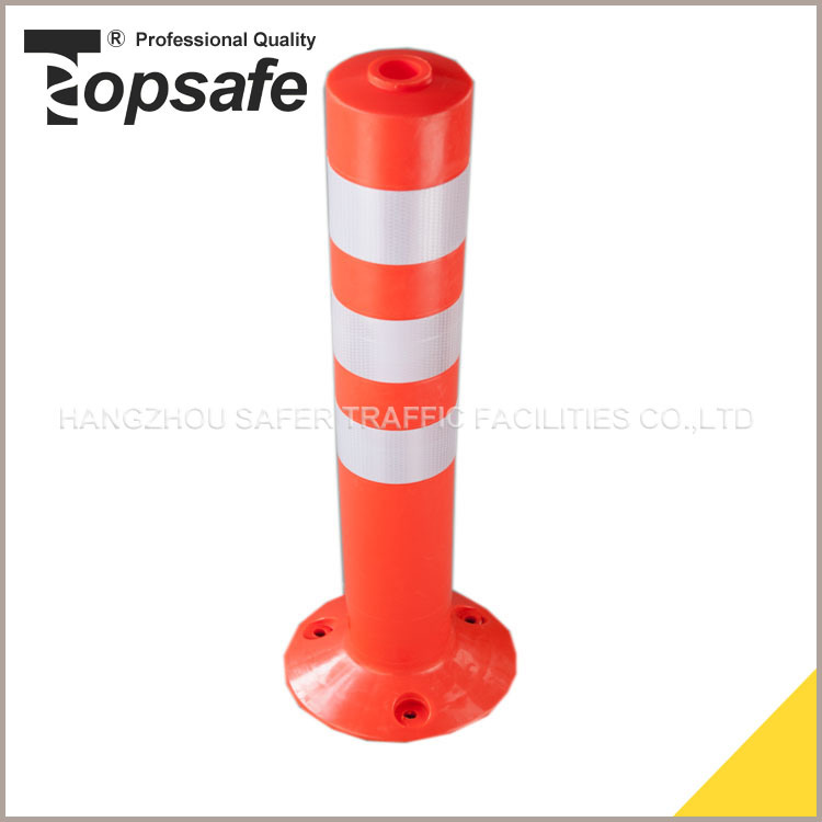 PU Plastic Traffic Warning Bollard