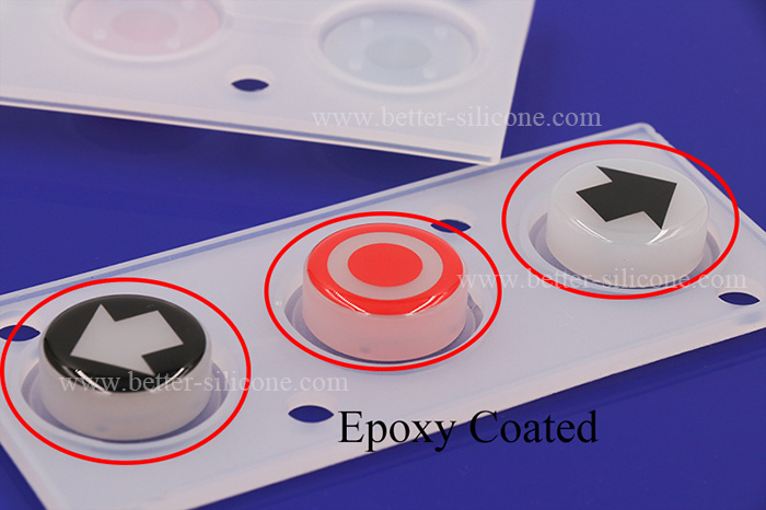 Silicone Rubber Epoxy and Print Keypad for Electronics