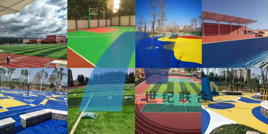 SGS Iaaf Certificated Polyurethane PU Adhesive Raw Material for Running Track