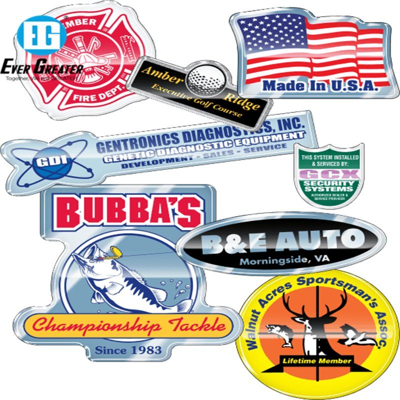 Popular Dome Sticker Car Epoxy Logo Sticker for Car Decoration