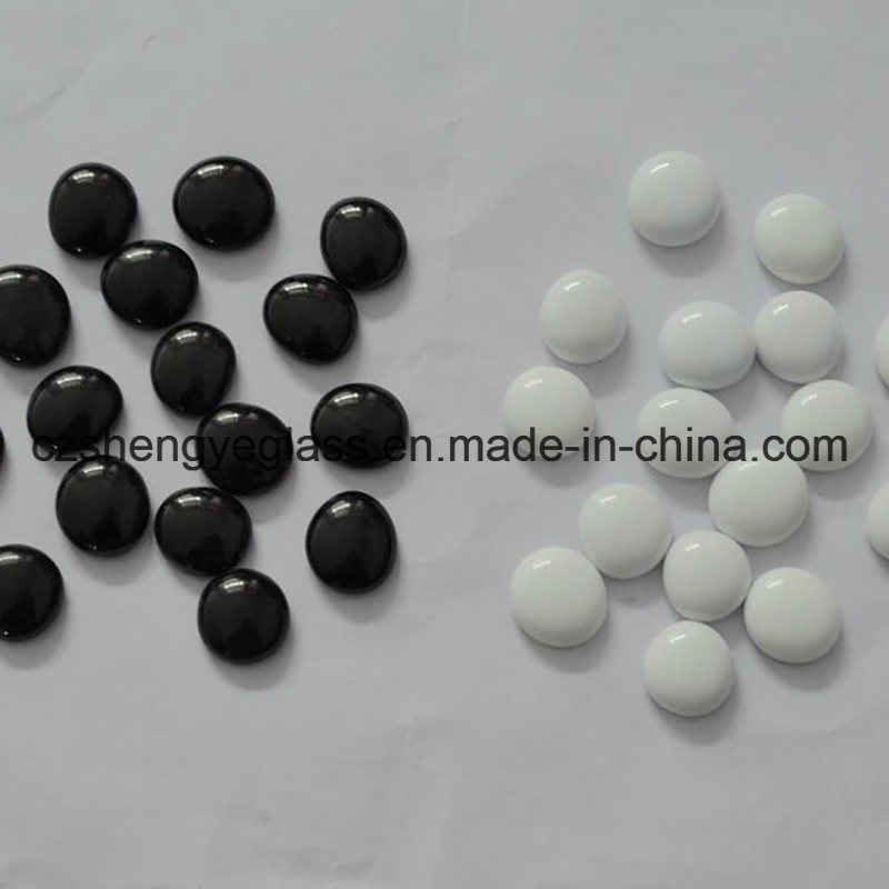 Professional Made Colorful Decorative Flat Glass Beads for Aquariums