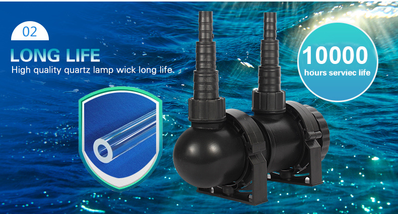 36W Non-Submersible UV Ultraviolet for Aquarium Koi Pond Fish Tank