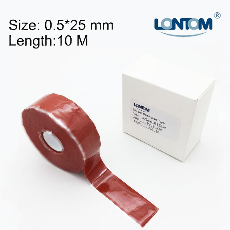 Red Silicone Repair Waterproof Bonding Tape