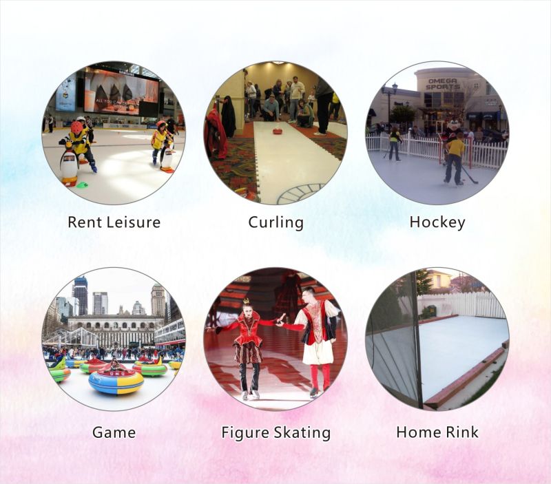 High Quality Synthetic UHMWPE Plastic Ice Skating Rinks Dasher Board