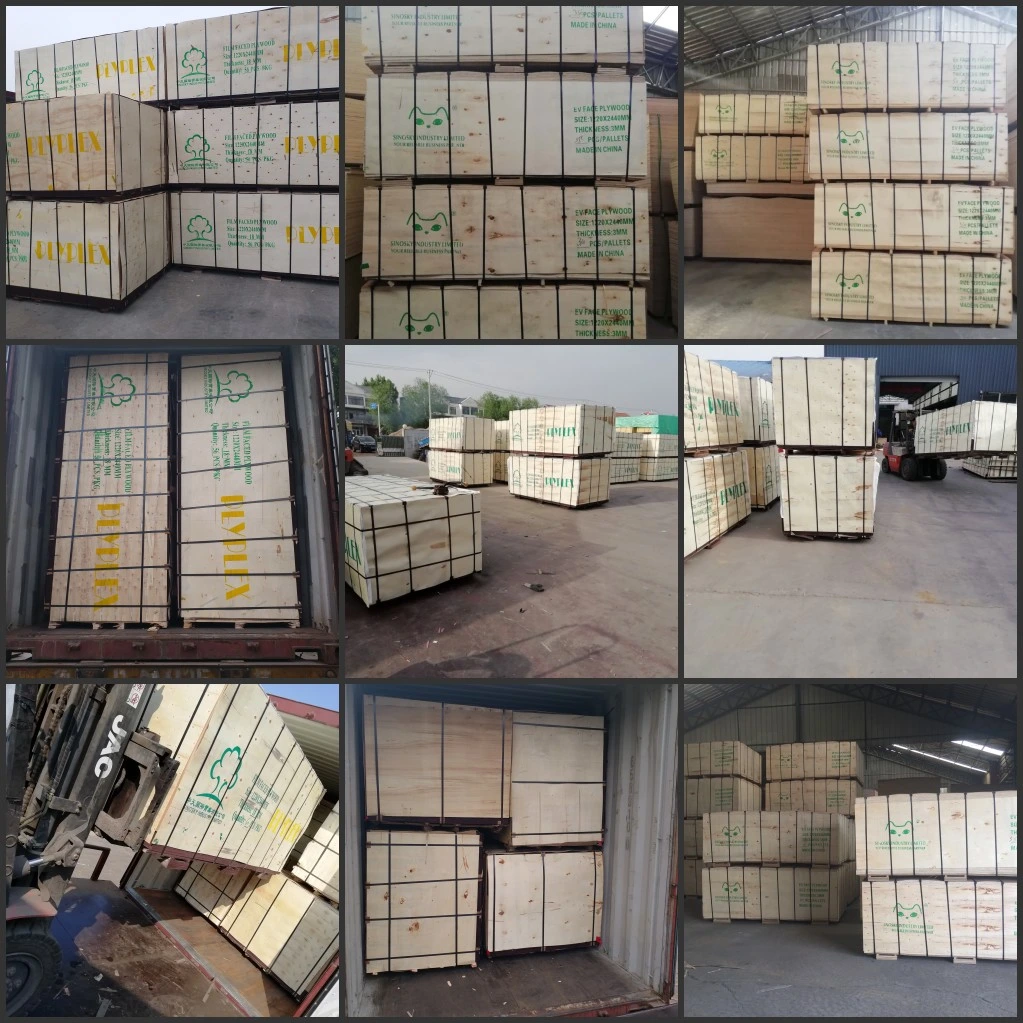 18mm Film Faced Marine Plywood Phenolic Glue Shuttering Plywood