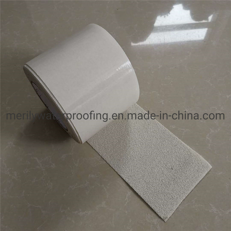 High Polymer Self Adhesive HDPE Waterproof Membrane with Adhesive Glue