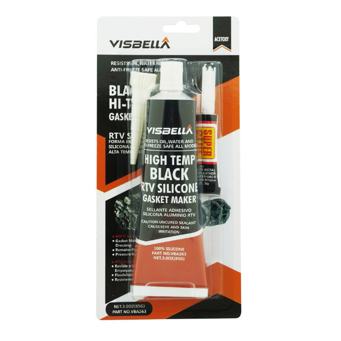 Visbella RTV Silicone Gasket Maker High Temperature Adhesives