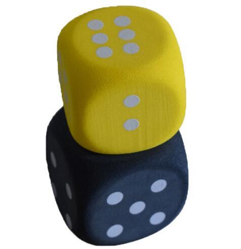 Entertainment Foam PU Plastic Colorful Game Dice