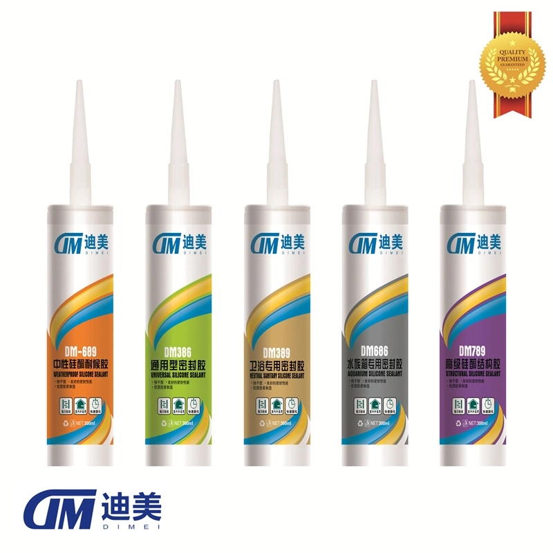 One Component Silicone Glue Acetic Transparent